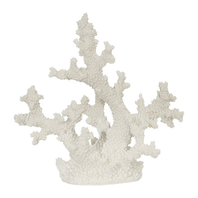 escultura de coral blanco