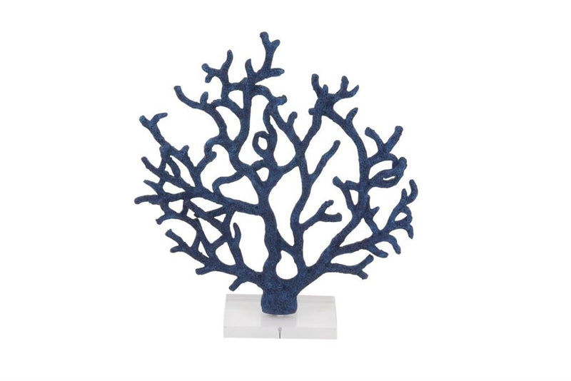 Escultura coral azul UA-1545