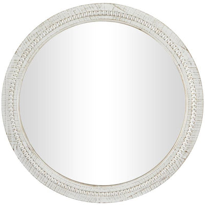 Espejo tallado blanco UA-1767