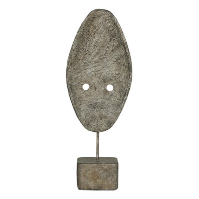 Escultura Máscara Africana Ovalada UA-1940/A
