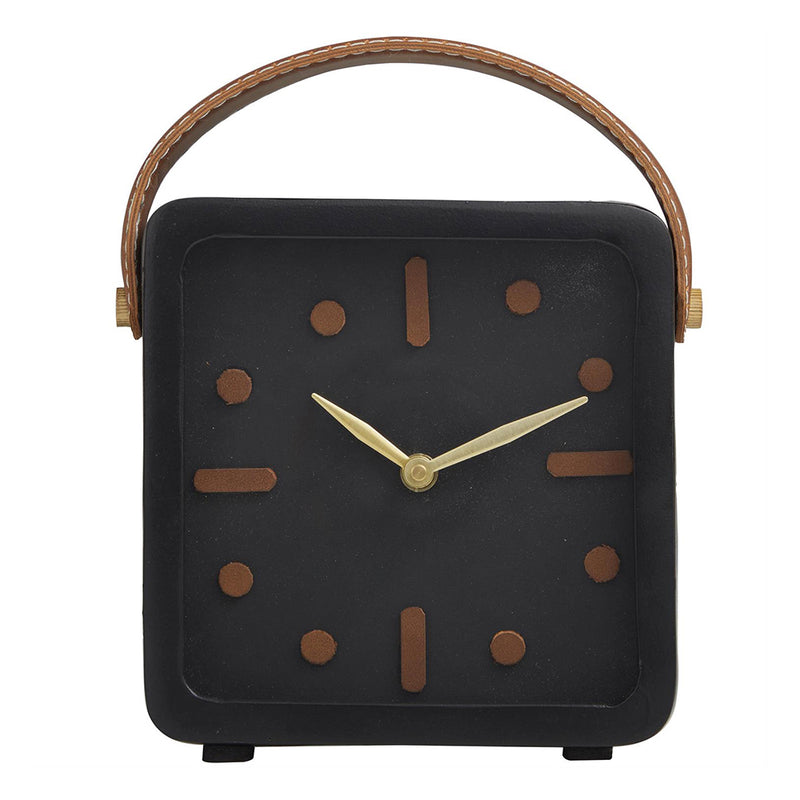 Decoración Reloj Metálico Negro UA-1959