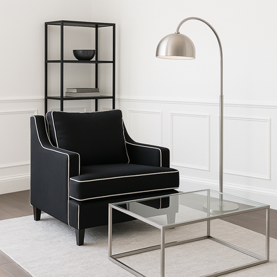 Sillón Australia Negro DF-94203