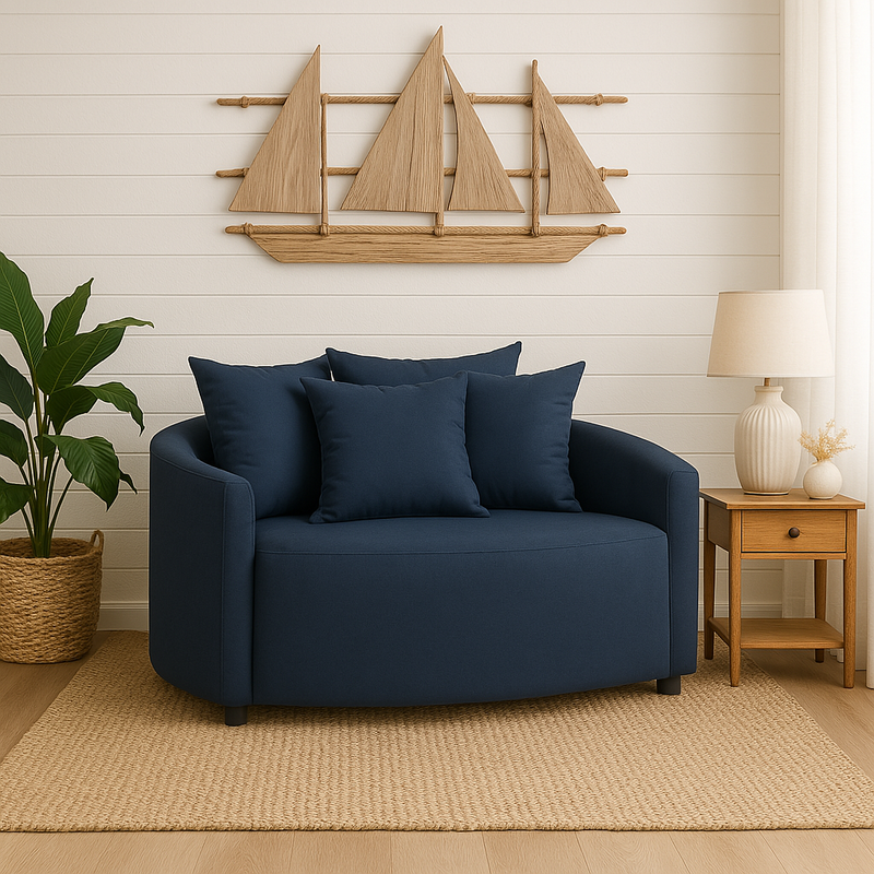 Sillón Suecia Azul DF-107046