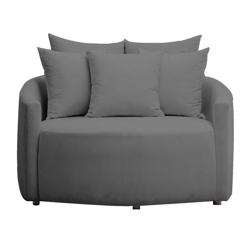 Sillón grande Suecia gris