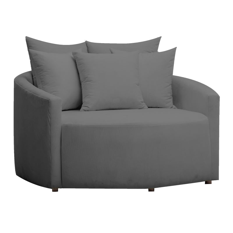 Sillón Suecia gris DF-107668