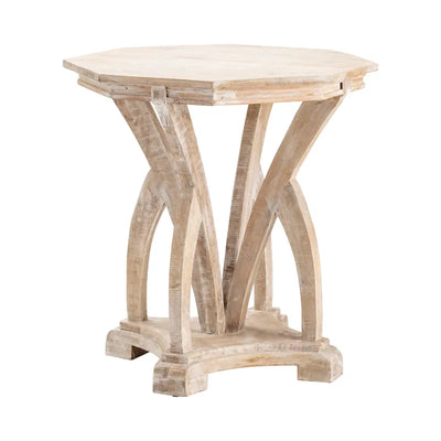 Mesa lateral octagonal tradicional