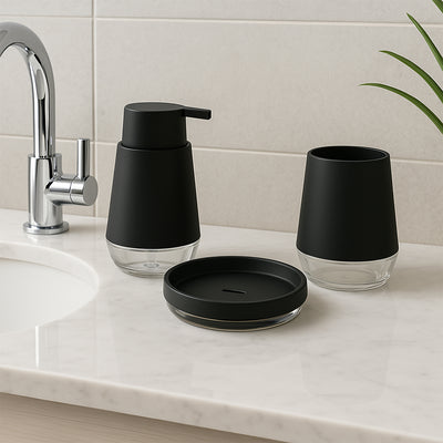 Juego de Baño Oslo Negro MV-021