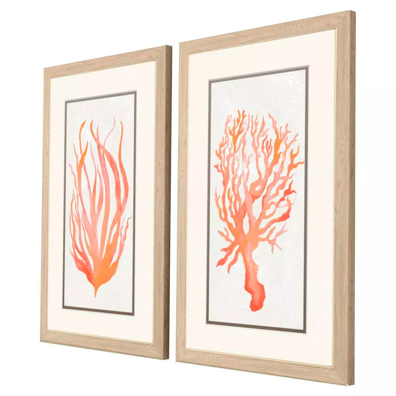 Cuadro Coral Algas PG-236A/B