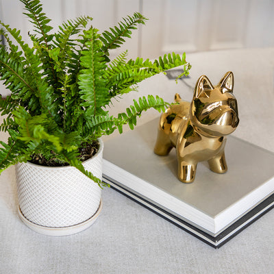 Escultura Perro Gold SA-1262
