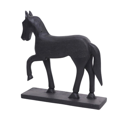 Escultura Caballo Negro SA-1342