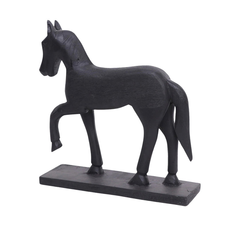 Escultura Caballo Negro SA-1342