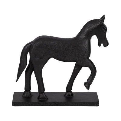 Escultura Caballo Negro SA-1342