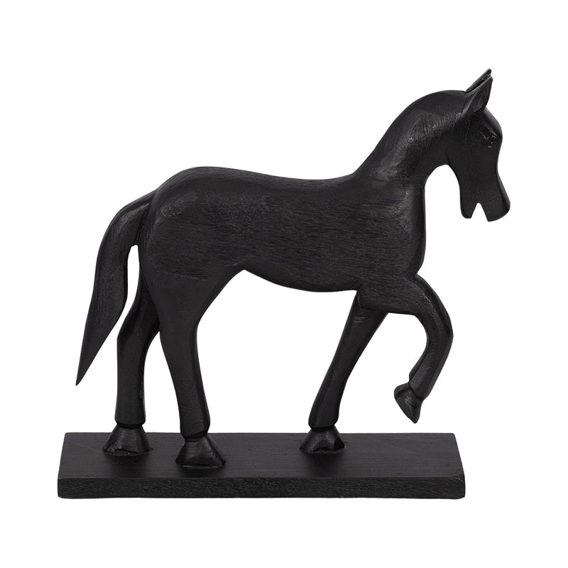Escultura Caballo Negro SA-1342