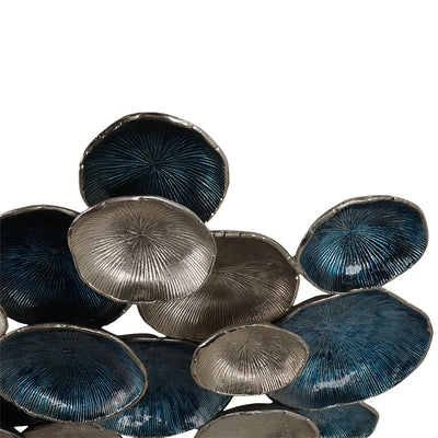 Decoración de pared Discos Azul SA-1346