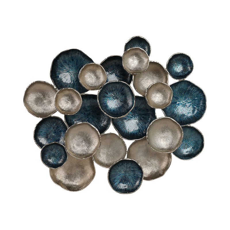 Decoración de pared Discos Azul SA-1346