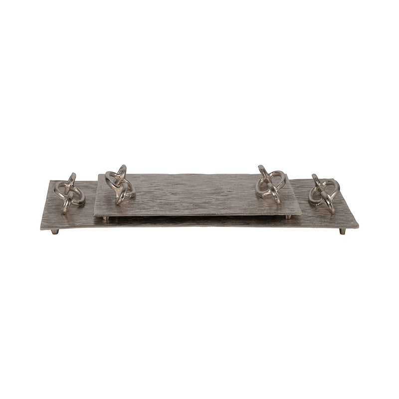 Charola Metálica Plata SA-1384