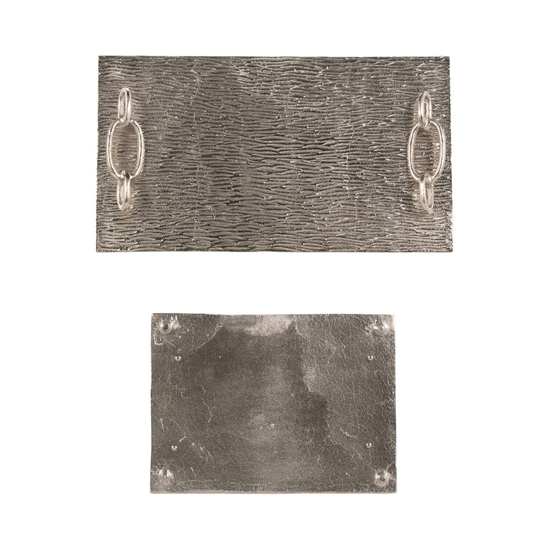 Charola Metálica Plata SA-1384