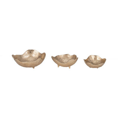 Set 3 Bowl Pétalos Dorados SA-1351