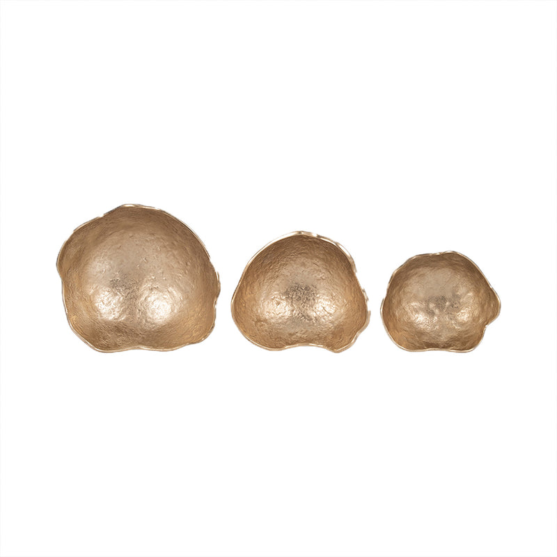 Set 3 Bowl Pétalos Dorados SA-1351