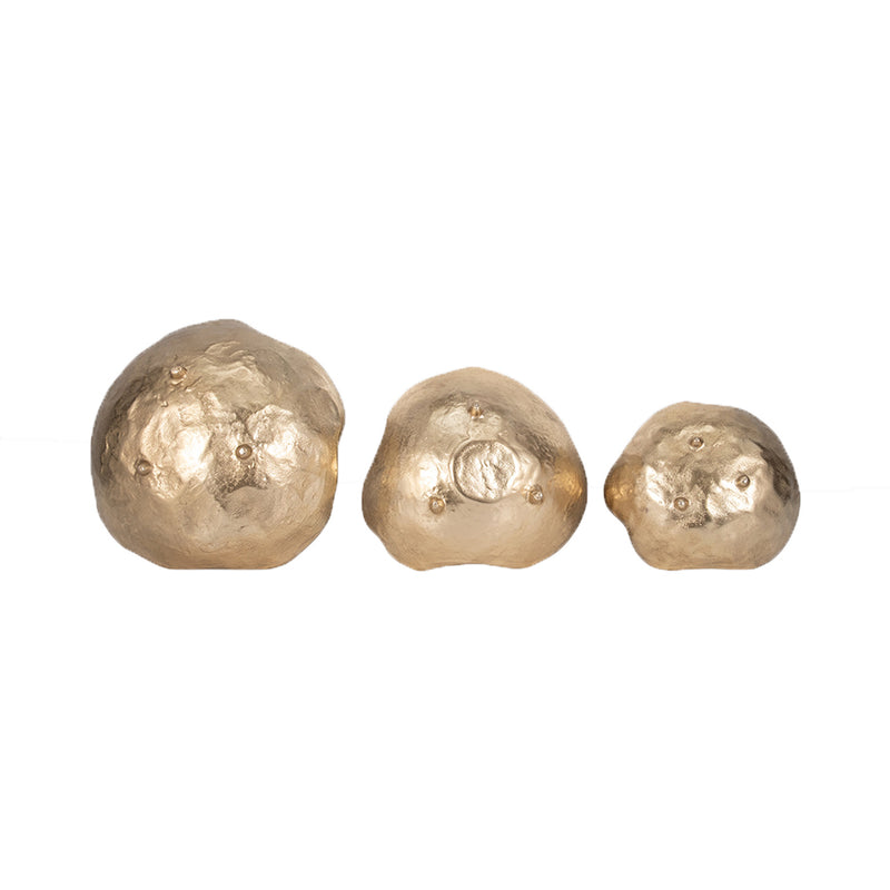 Set 3 Bowl Pétalos Dorados SA-1351