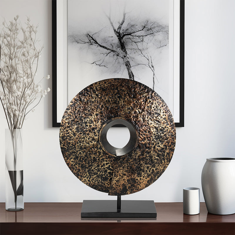 Escultura Disco Metal SA-1365