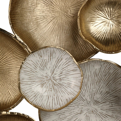 Decoración de pared Discos Dorados SA-1375