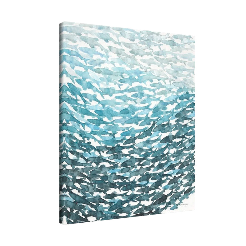 Cuadro Profundo de Peces SF-698