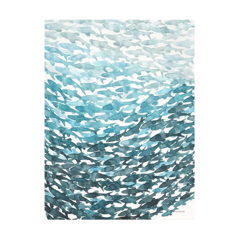 Cuadro Profundo de Peces SF-698