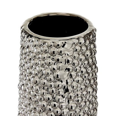 Jarrón Burbujas Plateado UA-1576/7
