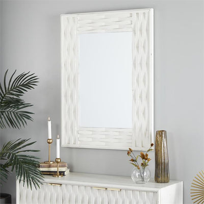 Espejo blanco holandés madera