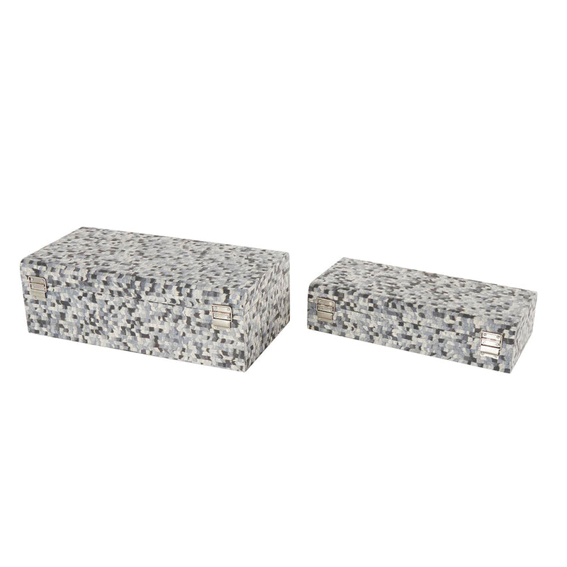 Set 2 Alhajero Tela/Madera UA-188