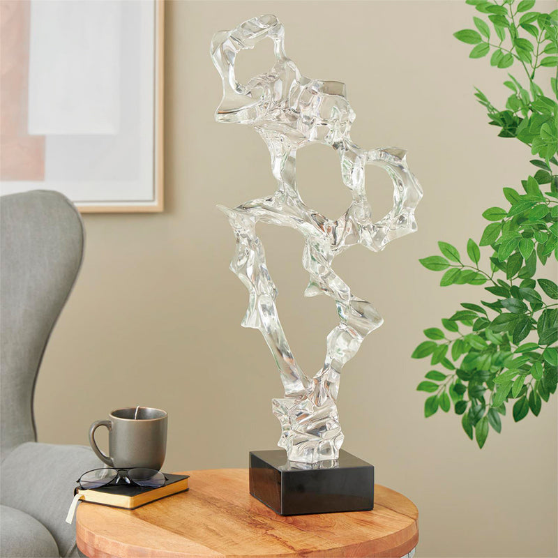 Escultura Abstracta Transparente UA-1884