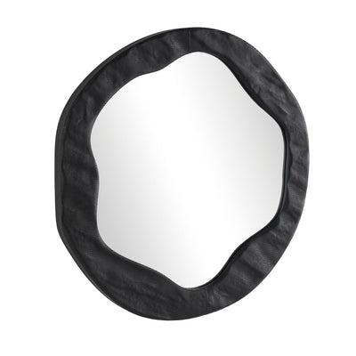 Espejo Ondulado Negro UA-1887