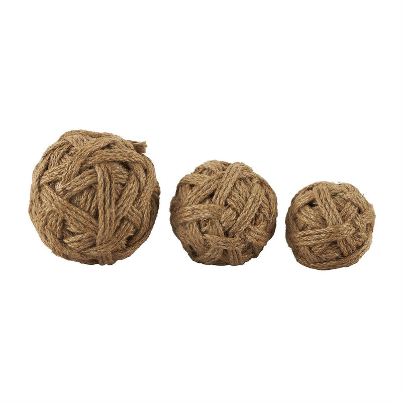 Set 3 Esferas Mimbre UA-1935