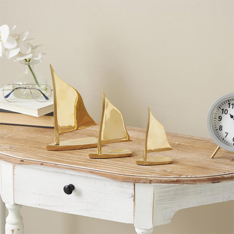 Set de 3 Escultura Velero UA-2016
