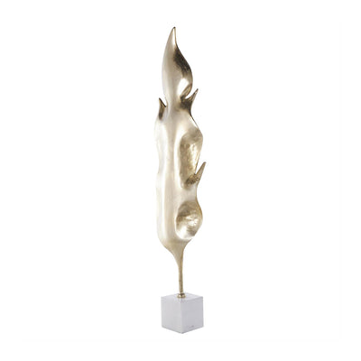 Escultura Hoja Dorada UA-2030/31