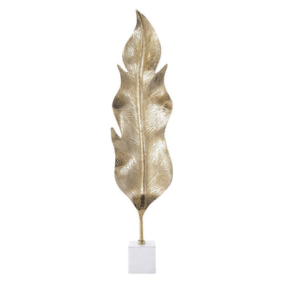 Escultura Hoja Dorada UA-2030/31