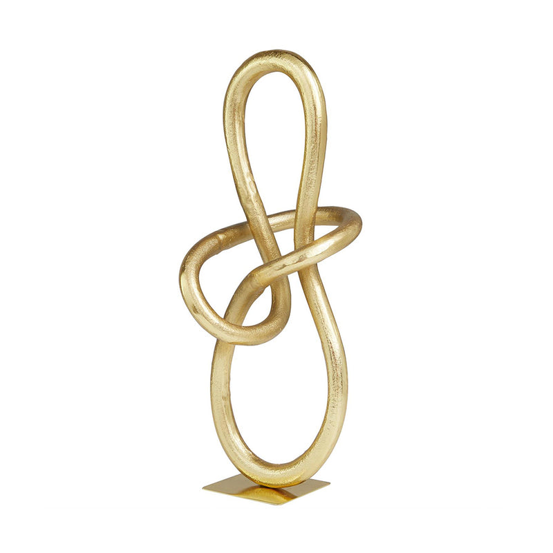 Escultura Nudo Dorado UA-2038