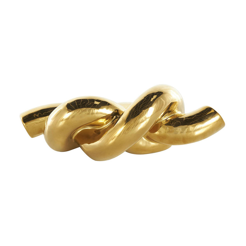 Escultura Nudo Golden UA-2040