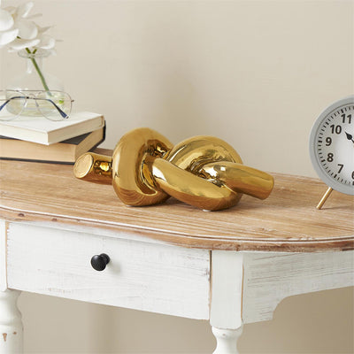 Escultura Nudo Golden UA-2040