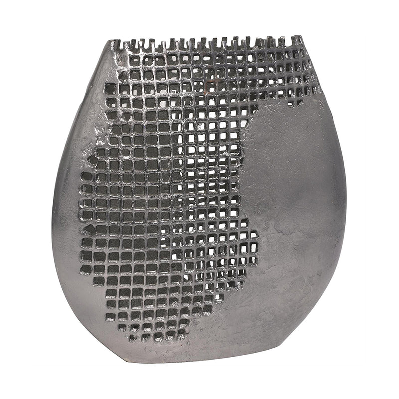 Jarrón Rejilla Gris UA-2050
