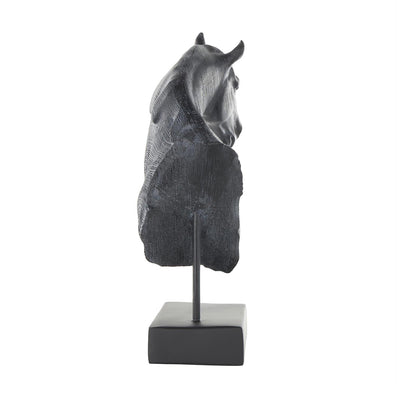 Escultura Caballo Negro UA-2051