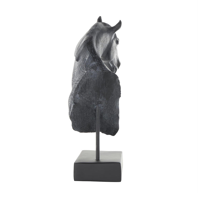 Escultura Caballo Negro UA-2051