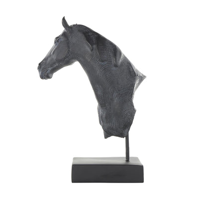 Escultura Caballo Negro UA-2051