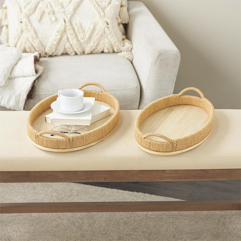 Charola Oval Tejida UA-2071A/B