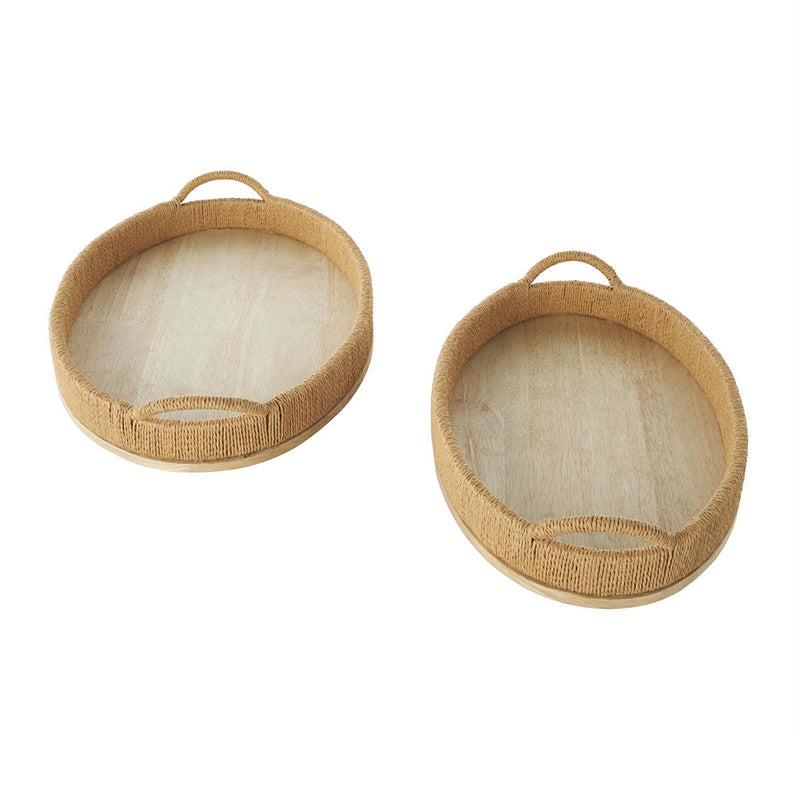 Charola Oval Tejida UA-2071A/B