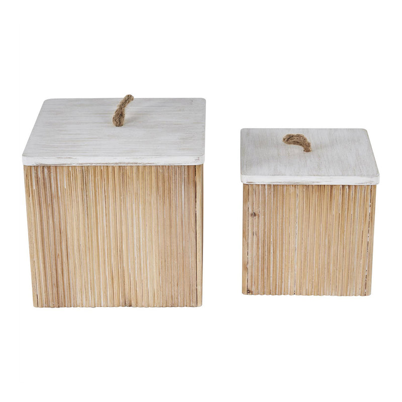 Set 2 Alhajero Cubo Madera UA-2077