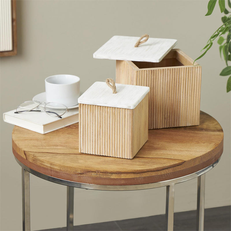 Set 2 Alhajero Cubo Madera UA-2077