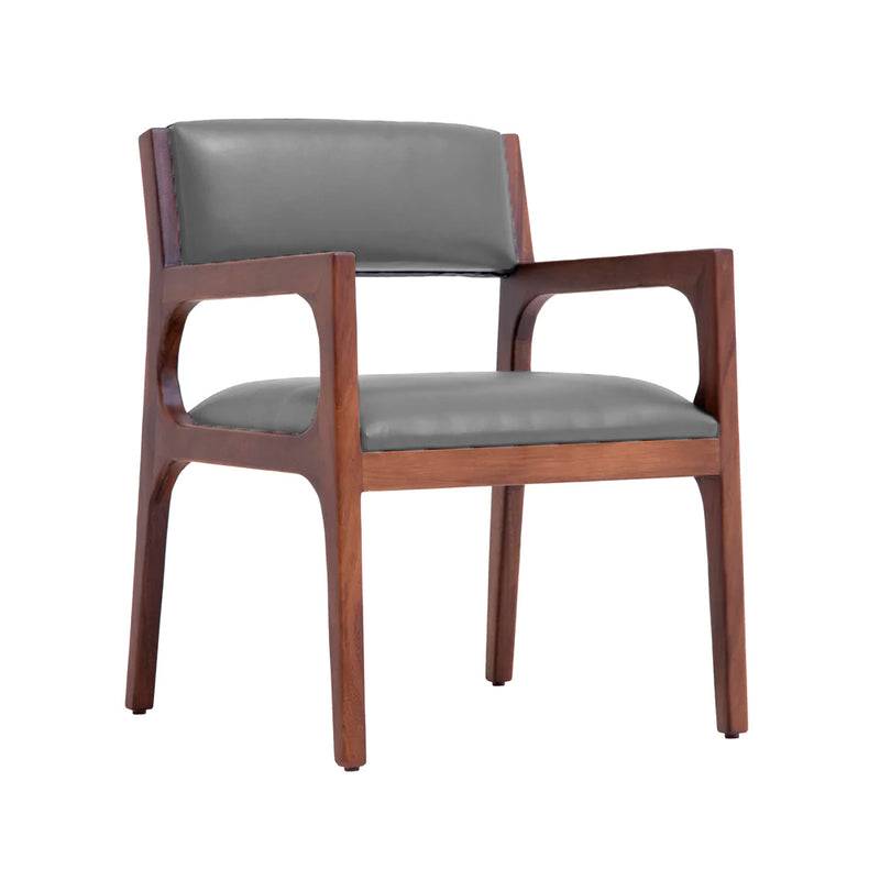 silla madera rosa morada gris