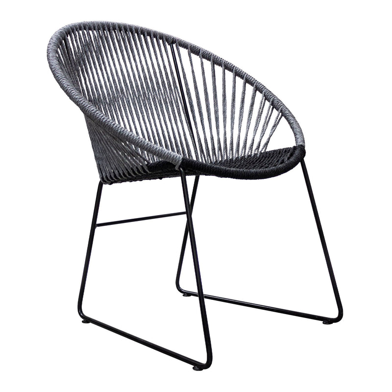 Sayulita silla bicolor gris-negro Pedidos especiales (minimo 20 unidades)